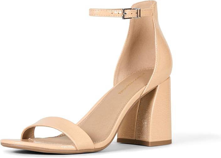 Women's Ankle Strap Block Heel Nola Sandals