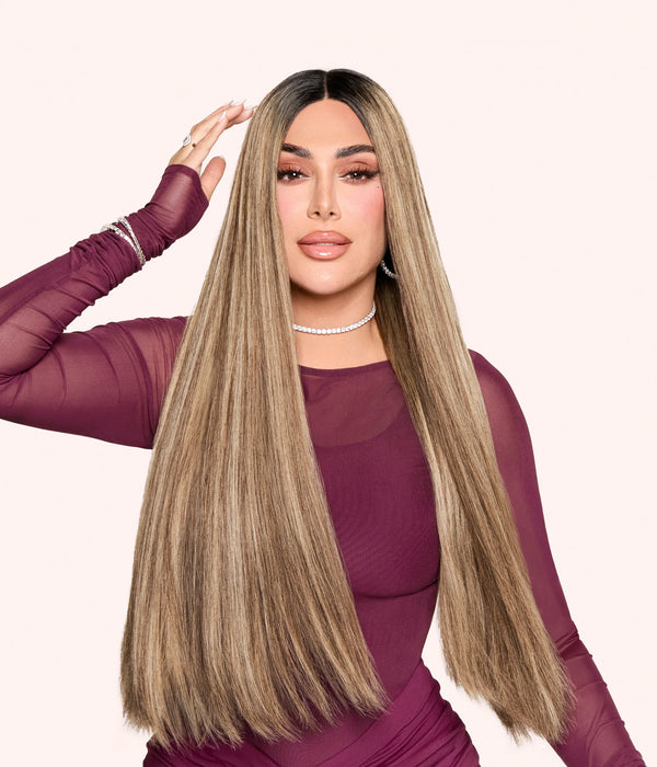 Beauty Works Barely There Clip - in Hair Extensions - Desert Dune