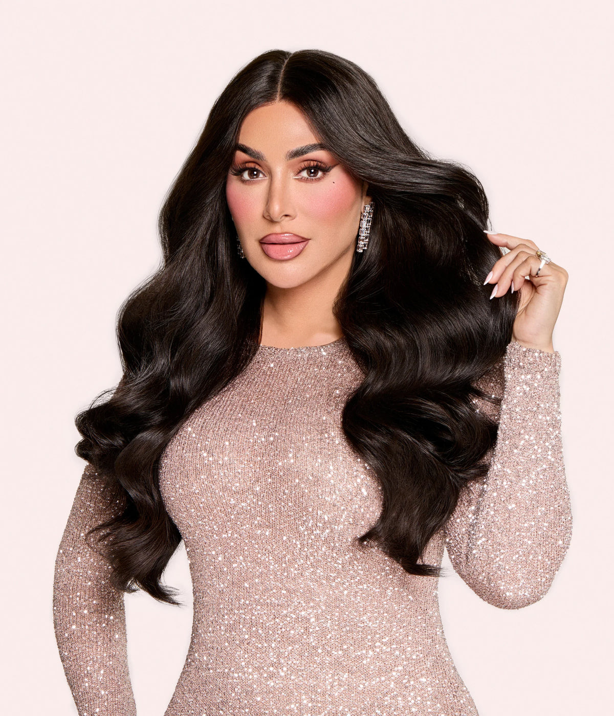 Beauty Works Barely There Clip - in Hair Extensions - Midnight Kohl