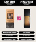 Easy Blur Natural Airbrush Foundation with Niacinamide - Makeup Tool