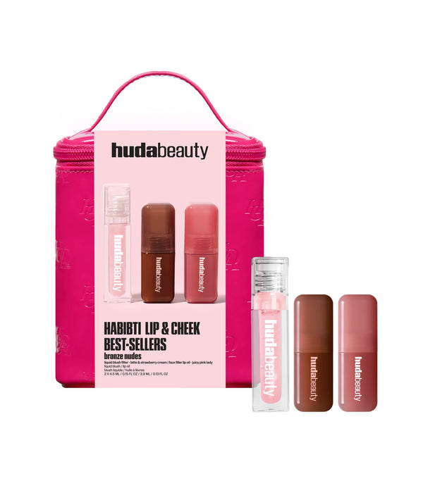 Habibti Lip and Cheek Best Sellers Kit